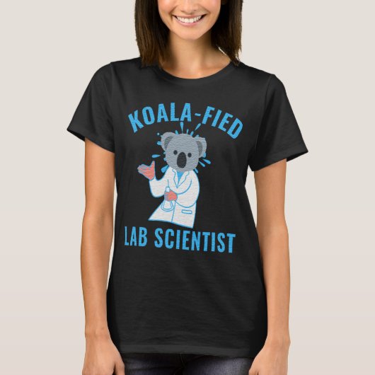 T-SHIRT LABORATOIRE KOALA - KOALA LAB TECH (Devant)