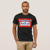 T-shirt Laboratoire noir (Devant entier)