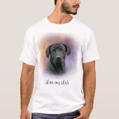 T-shirt Laboratoire noir (Devant)