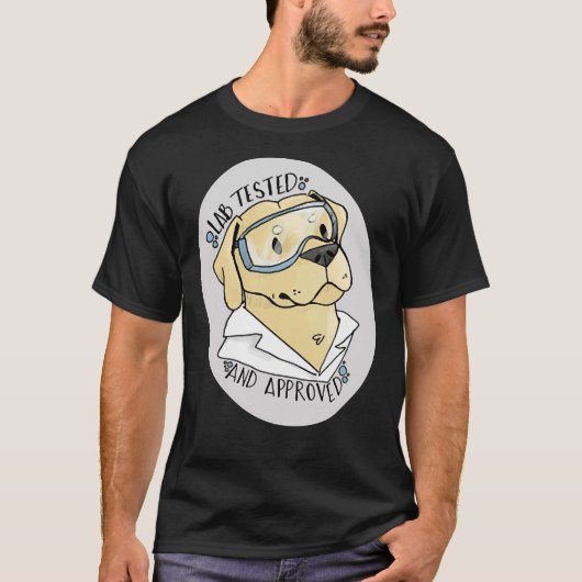 T-shirt Laboratoire Testé Et Approuvé Actif (Devant)