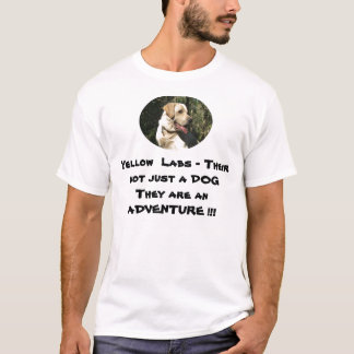 T-shirt Laboratoires jaunes - aventure