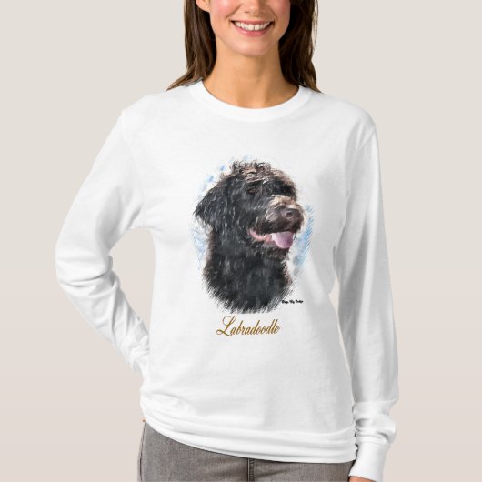 T-shirt Labradoodle Cadfts (Devant)