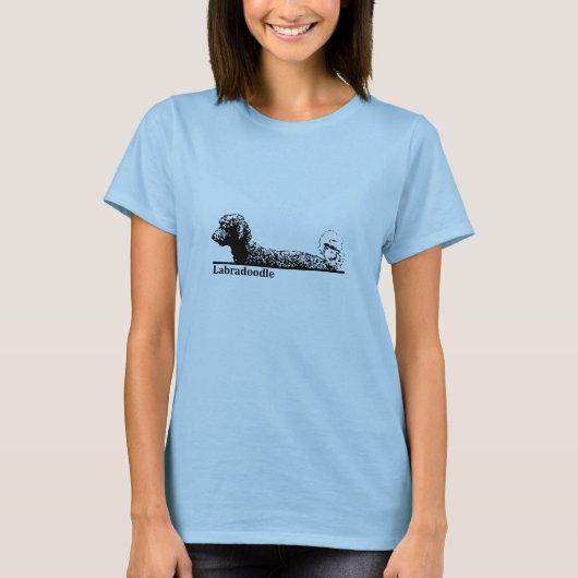 T-shirt Labradoodle chic (Devant)