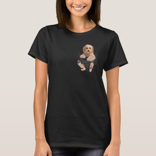 T-shirt Labradoodle Dans Votre Poche Pour Labradoodle (Devant)