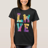 T-shirt Labradoodle Love (Devant)