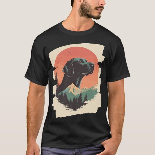 T-shirt Labrador (Devant)
