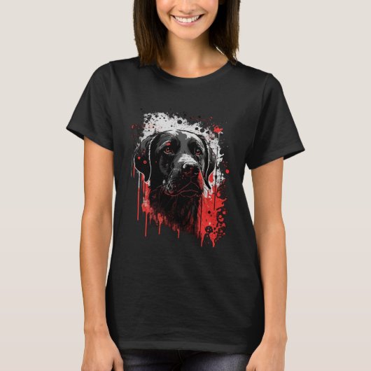 T-shirt labrador (Devant)