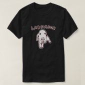 T-shirt labrador (Design devant)
