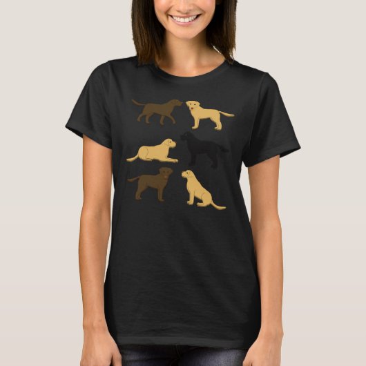 T-shirt Labrador 2 (Devant)