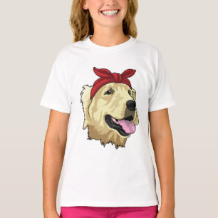 T-shirt Labrador avec Bandana