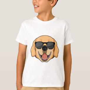 T-shirt Labrador avec lunettes de soleil