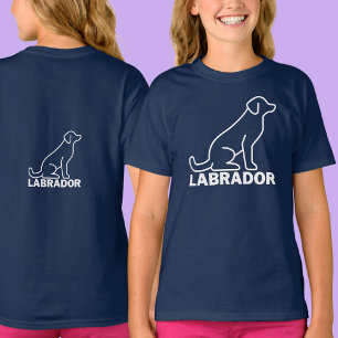 T-shirt Labrador Dog, Labrador Retriever, Red Lab