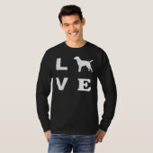 T-shirt Labrador Dog Love (Devant entier)