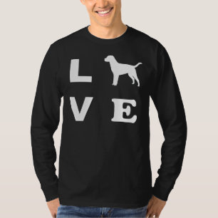 T-shirt Labrador Dog Love