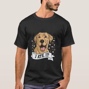 T-shirt Labrador J'AI MANGÉ Labrador Retriever Drôle de Ch