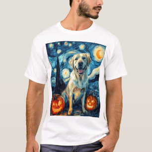 T-shirt Labrador jaune (1)