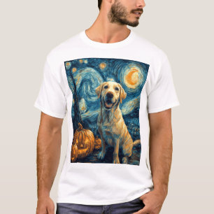 T-shirt Labrador jaune (2)