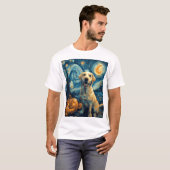 T-shirt Labrador jaune (2) (Devant entier)