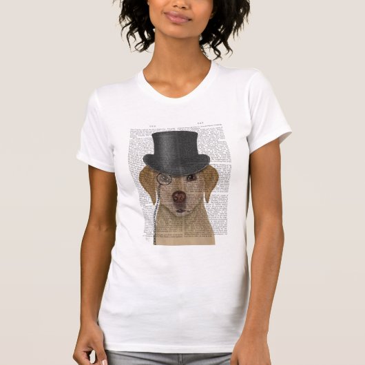 T-shirt Labrador jaune, Hound officiel et Casquette (Devant)
