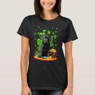T-shirt Labrador Jour de la Saint Patrick Irlandais Shamro