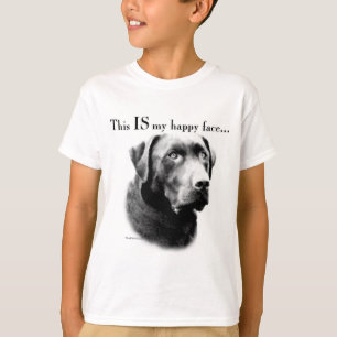 T-shirt Labrador Joyeux visage