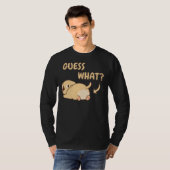 T-shirt Labrador Lab Chien Butt Propriétaire Idea Comic (Devant entier)