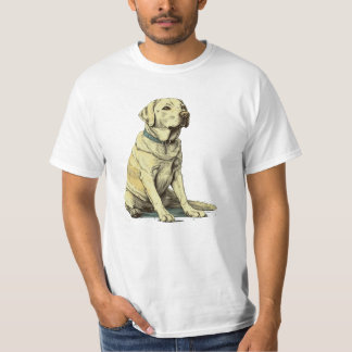 T-shirt Labrador Love Apparel : Vêtements Vintages pour