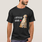 T-shirt Labrador Mama (Devant)