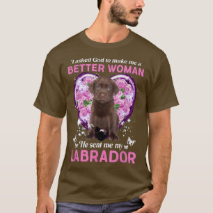 T-shirt Labrador Mama Maman Propriétaire Amoureux des chie