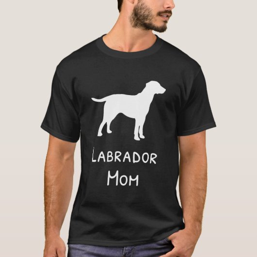 T-shirt Labrador Maman 13 (Devant)