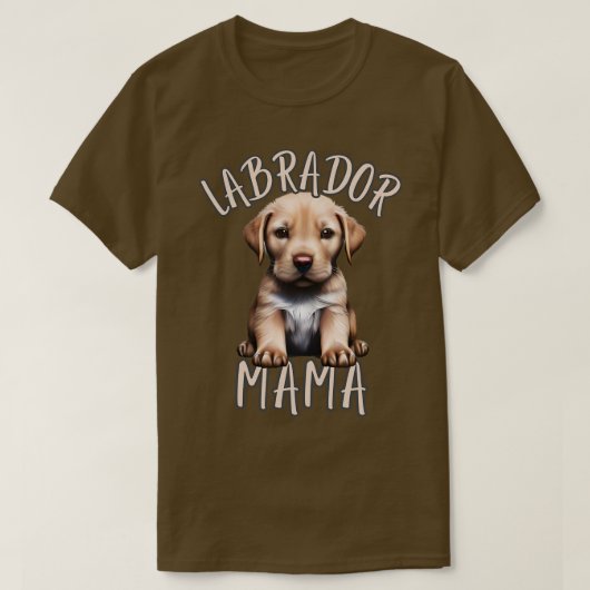 T-shirt labrador maman 6 (Design devant)