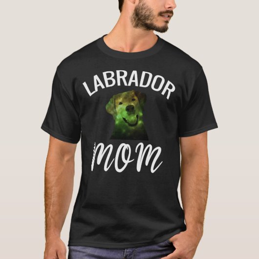 T-shirt Labrador Mom Lab Maman (Devant)