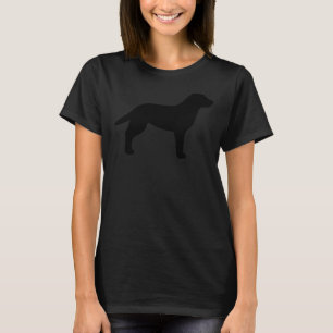 T-shirt Labrador Red Buffalo Plaid