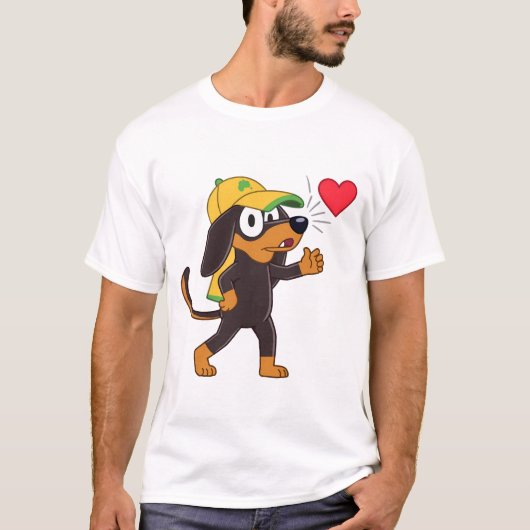 T-shirt Labrador Retriever (Devant)