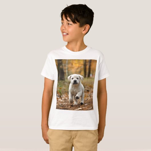 T-shirt Labrador retriever (Devant entier)