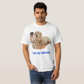 T-shirt Labrador Retriever (Devant entier)