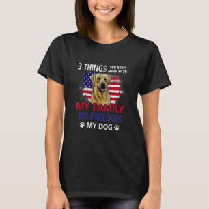 T-shirt Labrador Retriever 3 Ce n'est pas Mess Family Free