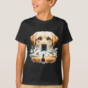T-shirt Labrador Retriever Avec Des Canards Mallard Chasse