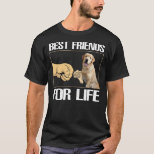 T-shirt Labrador Retriever Best Friends For Life Chien Men