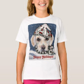 T-SHIRT LABRADOR RETRIEVER BLANC  (Devant)