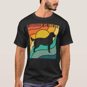 T-shirt Labrador Retriever Chien animal Vintage