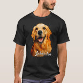 T-shirt Labrador Retriever Chien Cute Lab Retreiver Puppy  (Devant)