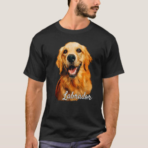T-shirt Labrador Retriever Chien Cute Lab Retreiver Puppy 