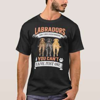 T-shirt Labrador Retriever Chien drôle