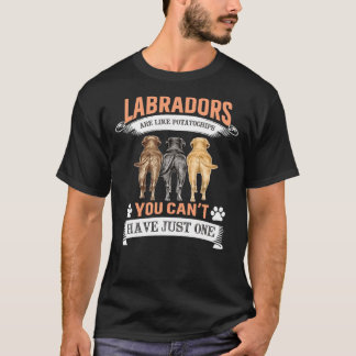 T-shirt Labrador Retriever Chien drôle