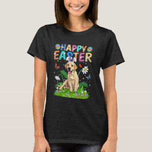 T-shirt Labrador Retriever Chien Joyeuses Pâques Chasse au