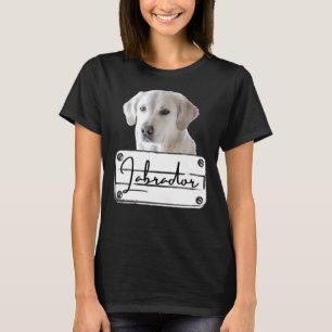T-shirt Labrador Retriever Chien race