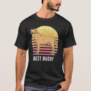 T-shirt Labrador Retriever Chien Sunset 52