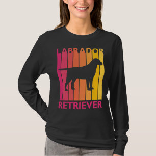 T-shirt Labrador Retriever Chien Vintage Teg Pour Chien