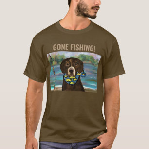T-SHIRT LABRADOR RETRIEVER CHOCOLAT